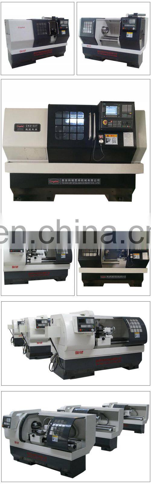 4/6/8 stations tool carrier cnc lathe machine CK6150T from Taian Crystal