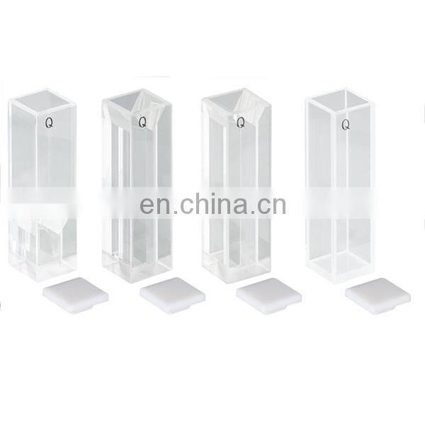 Optical UV Fused Quartz Cuvettes