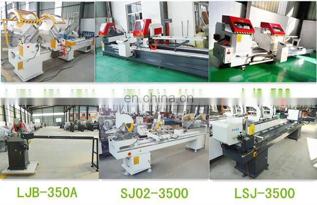 45 degree cutting glazing beads plastic window and door machine