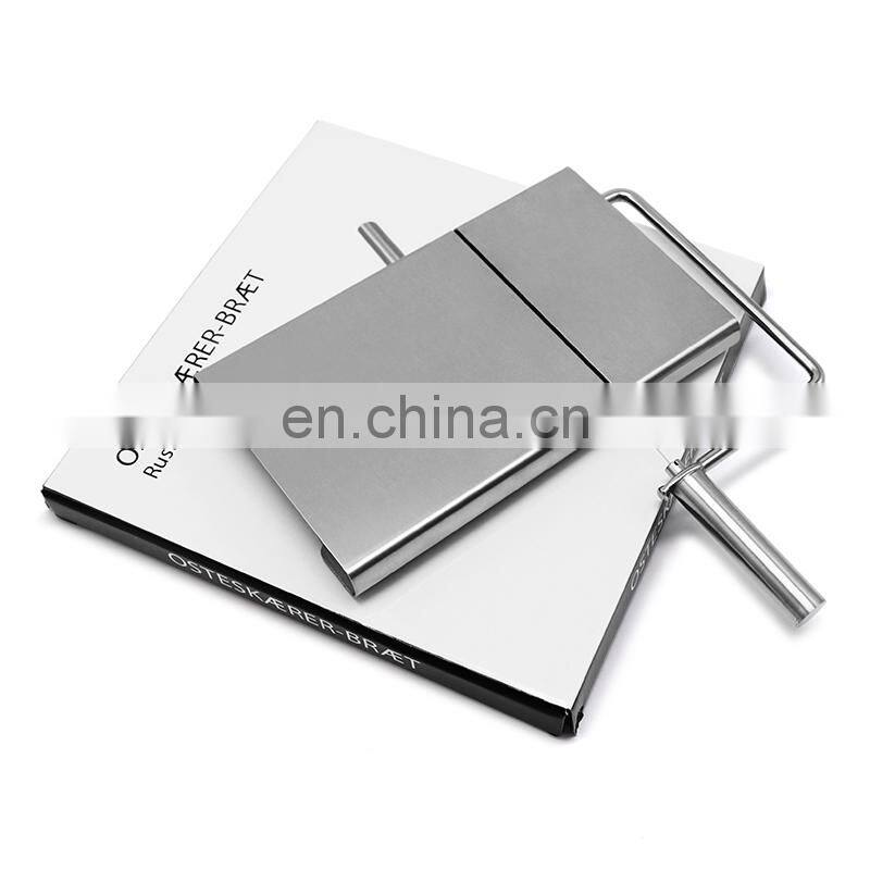 High Quality Stainless Steel Butter Cutter Cheese Slicer With Replaceable Wire