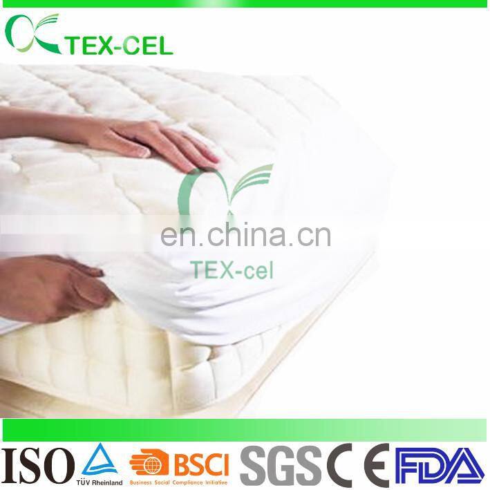 No Allergy Waterproof Mattress pad ,Breathable ultra Cover Protects Against Dust Mites