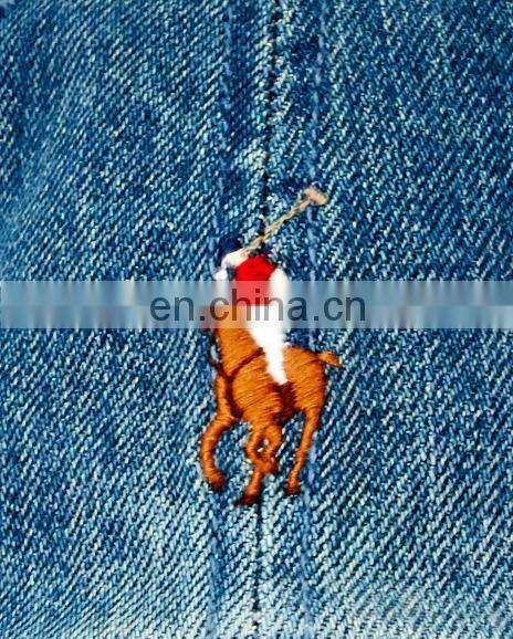 Diznew OEM design washed embroidered logo camp personalizadas distressed dad baseball 6 Panel denim Hat