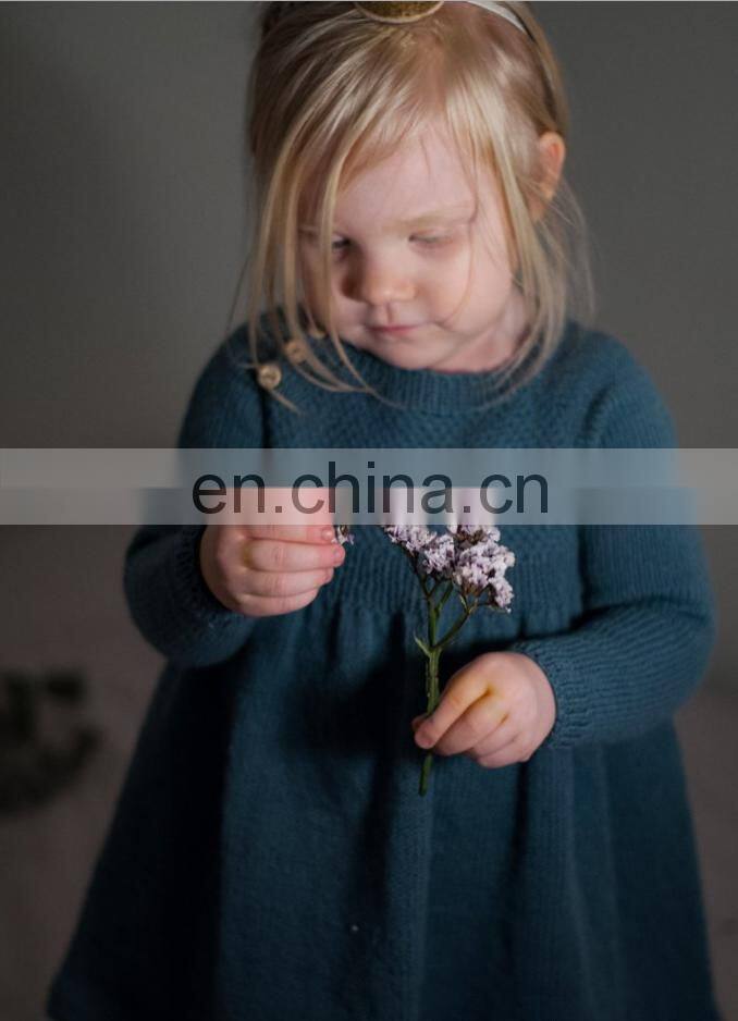 Autumn and winter girls' one year old princess suit dress