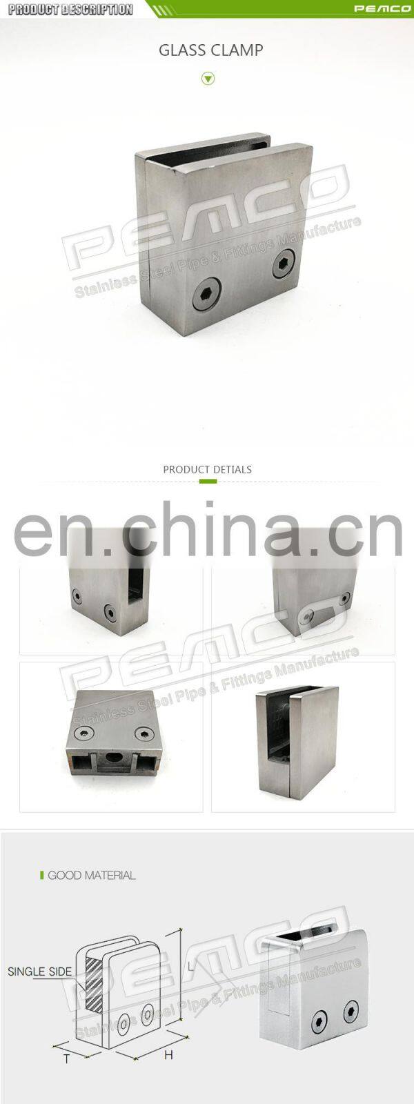 Balustrade Glass Mounting Clamp 6mm 8mm Glass glass holders clip