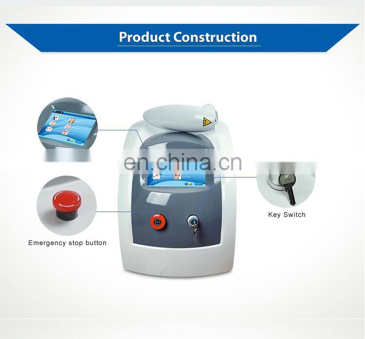 Multifunctional skin whitening eyebrow washing device Nd: Yag laser machine