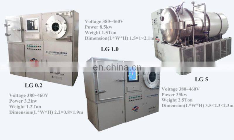 Super quality meat freeze dryer and fruit freeze dryer for sale