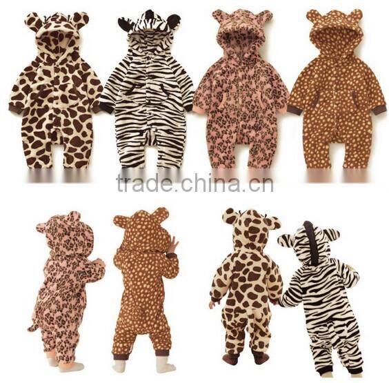 summer short sleeve panties smile printed baby rompers for wholesale