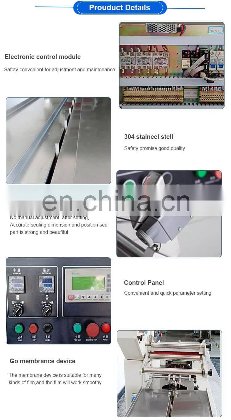 Factory made tea bag with tag and string packing machine