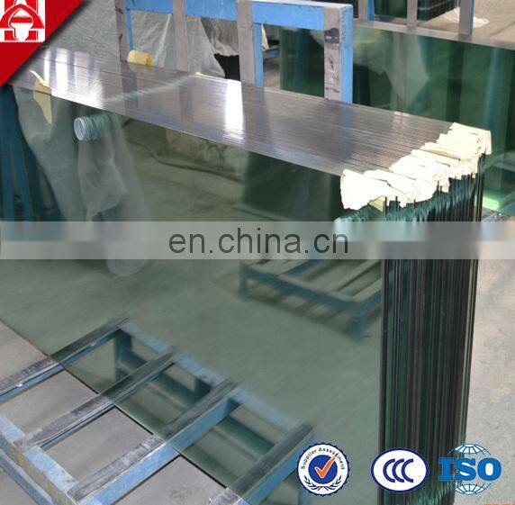 Clear Tempered Glass Partition Wall , Glass Partition