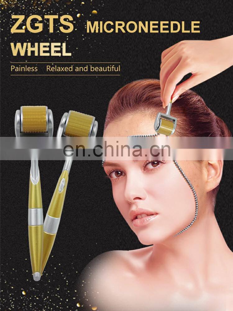 LESEN New Arrivals Battery Supply Derma Roller 540 Titanium Derma Rolling System Skin Rejuvenation Wrinkle Remover 1 YEAR Ce