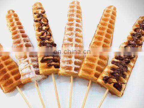 snack waffle maker machine lolly stroopwafel machine with stainless steel for sale