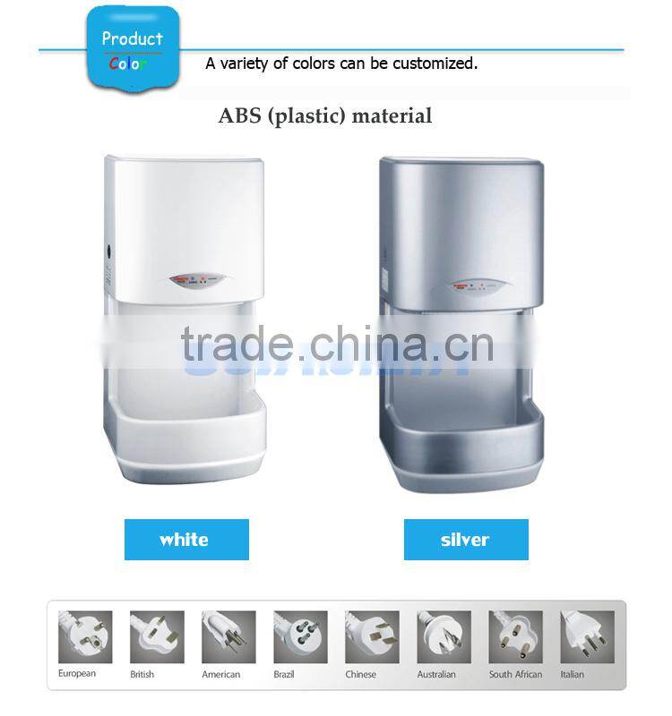 Fast Drying High Speed Electric Eco Air Hand Dryer for Washroom