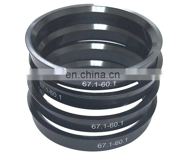 4 X Universal Aluminum Hub Centric Ring Wheel Spacer Set