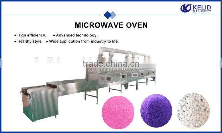 Mesh Belt Tunnel Microwave Chemical Stuff Dryer