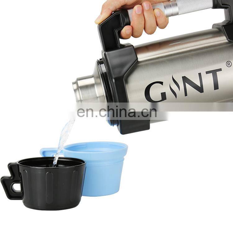 GiNT 1.8L Outdoor Camping Kettle Insulated Water Bottle Stainless Steel Vacuum Flask with Good Quality