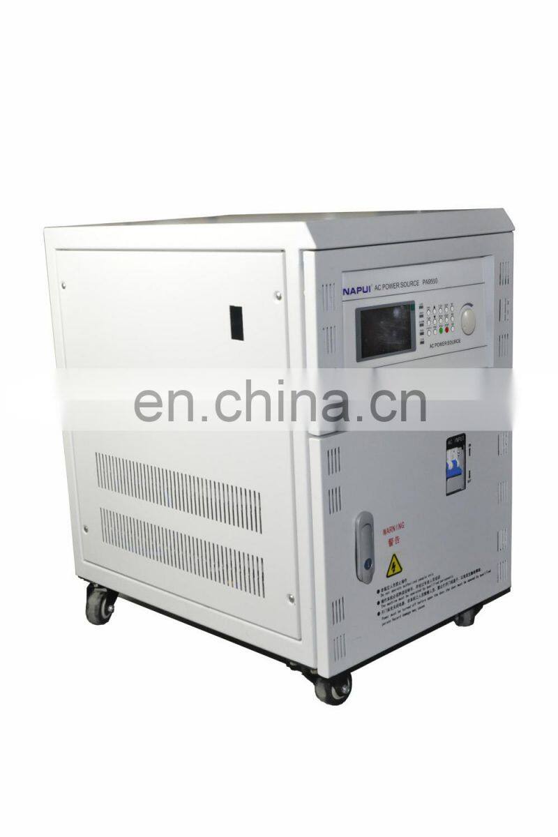 PA9550 0-300V 0-5KW Vertical Program Control Variable Frequency AC Power Supply