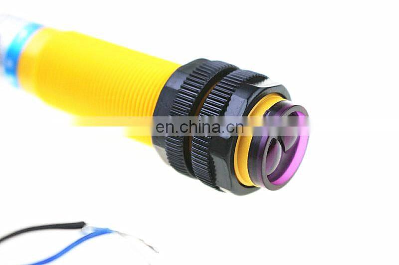 E3F-DS30C4 proximity switch DC 9-36V 3 Wire NPN IR Photoelectric Sensor diffuse photoelectric switch 30cm, photo sensor