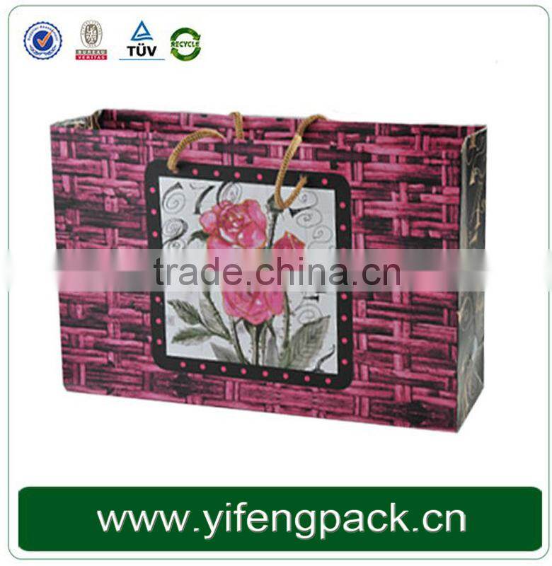 Eco-friendly cheap gift bag paper (Factory sale)