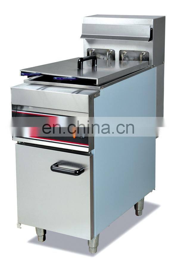 Vertical 1-tank Electric Computer deep fryer with oil filter /Digital Electric Deep Fat Fryer