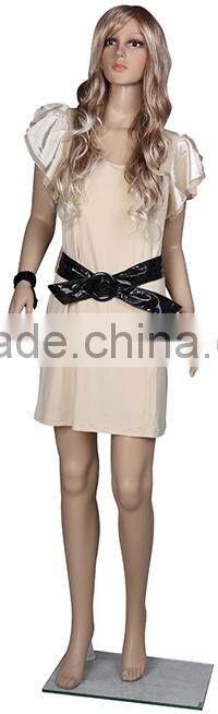 Skin color female display mannequin for sale