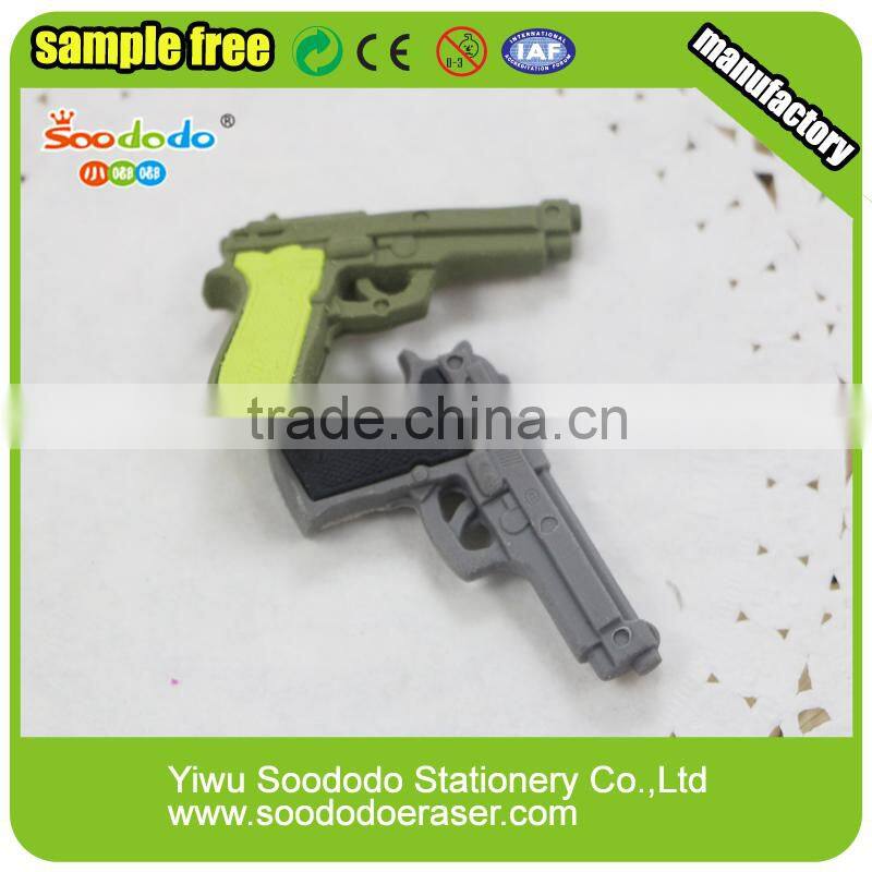 Cool Gun Pistol shape eraser toy gift for Boys