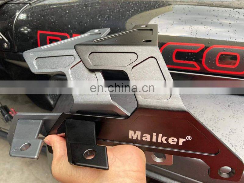 Lamp Holder For Jeep Wrangler JL 18+ Auto Accessories Aluminum A Pillar Light Bracket