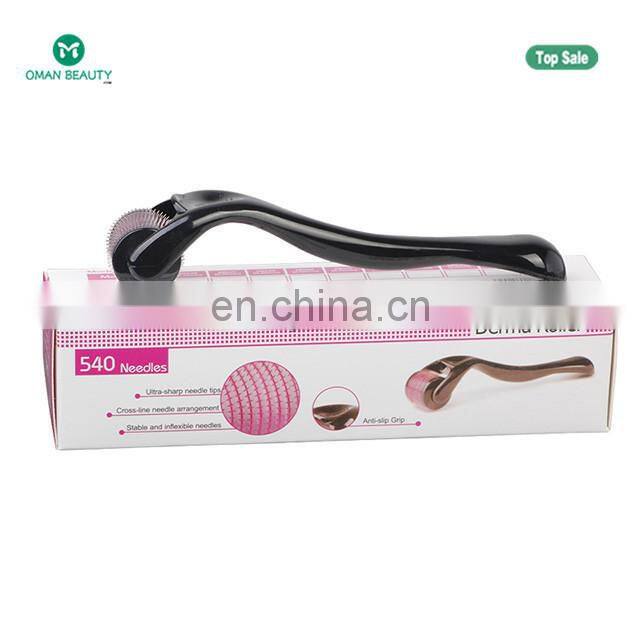 2022 best quality derma roller 540 micro-needles surgical steel