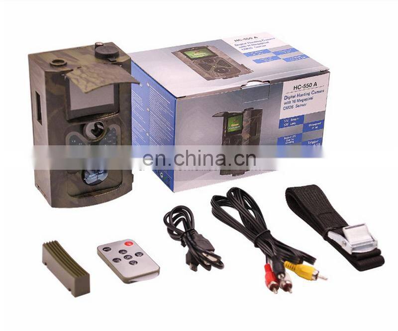 Outdoor Infrared Night Vision Hunting Trail Camera Trap Wildlife Waterproof IP65 24MP 1080P Trap Camera HC-550A