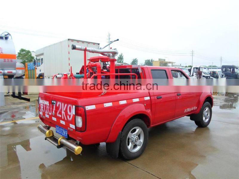 NISSAN 4x2 fire pickup with good price for sale 008615826750255 (Whatsapp)