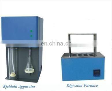 Laboratory kjeldahl apparatus for testing protein content