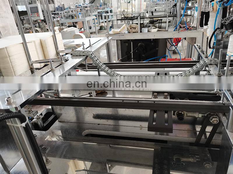 UTCH520 Automatic Disposable Microwave Safe Paper Cardboard Bento Lunch Box Brown Cardboard box Making Machine