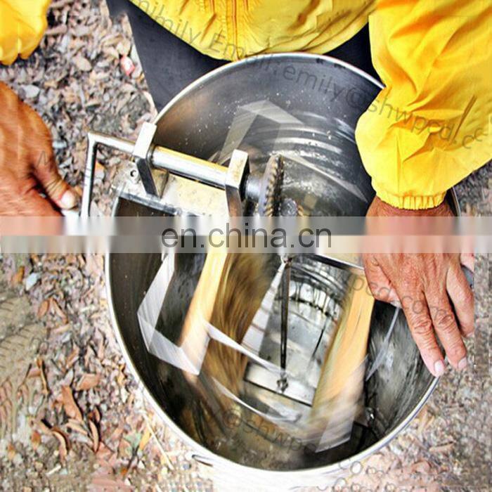 6 frame electric beekeeping machine honey bee extractor