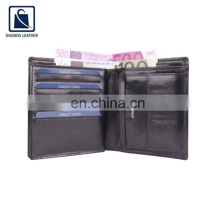 Attractive Price Elegant Pattern Hot Selling Men Genuine Leather Wallet for Sale