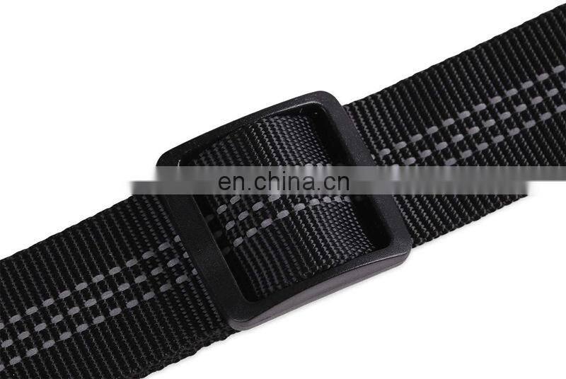 Dog Seat Belt Adjustable Durable Car Seat Belt Reflective Elastic Nylon Bungee Connect Dog Harness in Vehicle Travel Strap Leads