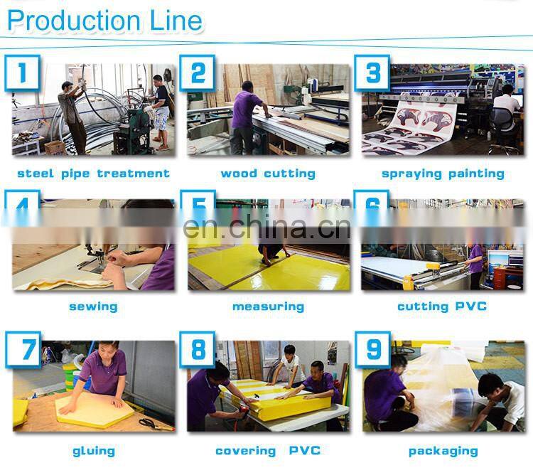 Complex Sports Park with trampoline, rope course and climbing net commercial outdoor playground equipment