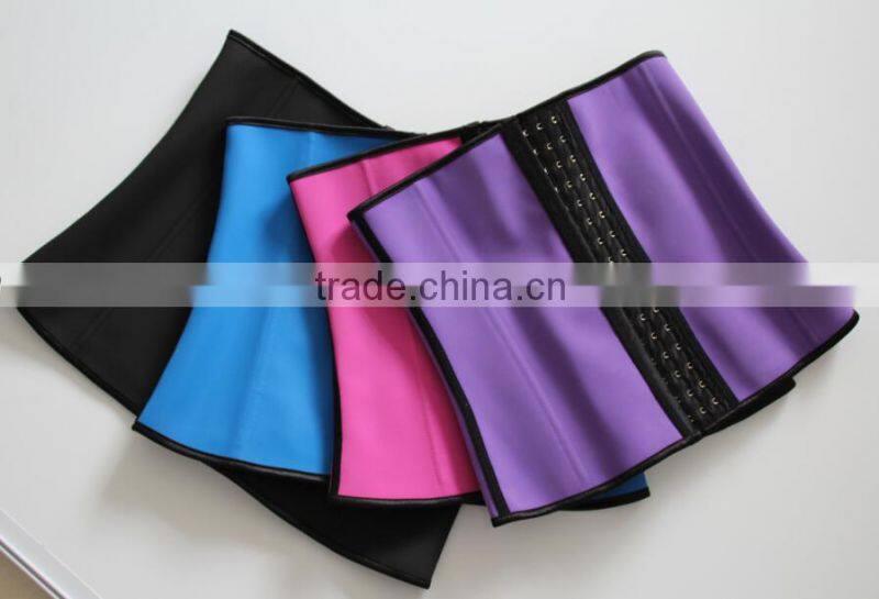2016 Best Selling Waist Training Corsets Underbust Slimming Belt for Women Lose Weight