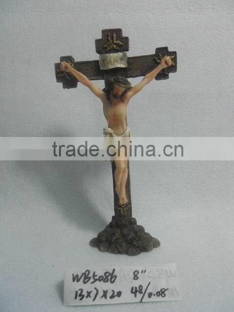 Polyresin cross religious wall crafts wall plaque wall decoration