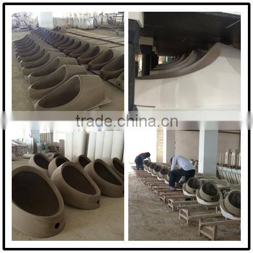 4006 Chaozhou Best Selling White Ceramics Material Asian Toilet Squatting Pan WC