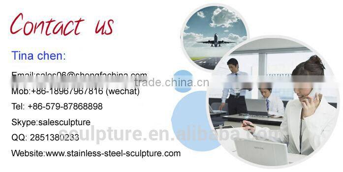 abstract steel sculpture customized sculpture art craft