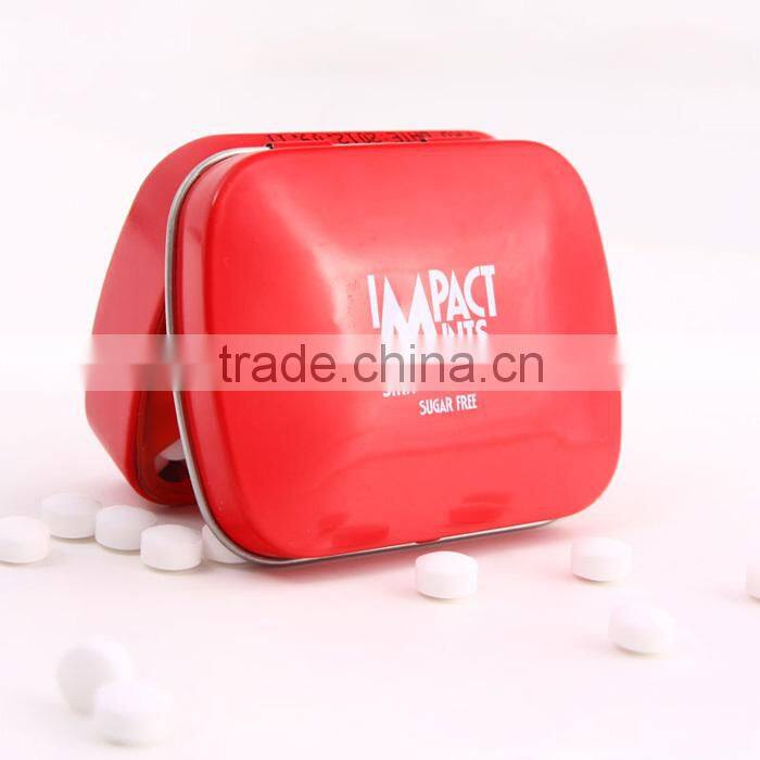 mint tin with breath mints