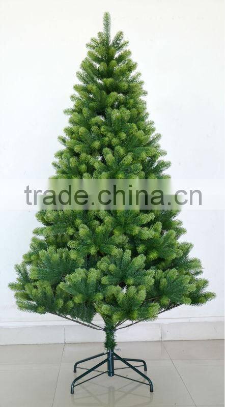 Plastic PVC Forked Pine Needles Used for Making Artifical Christmas Tree (PVC Monofilament)