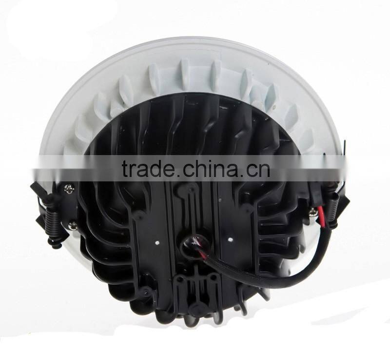 Die cast Aluminum 9w round cob led downlight led recessed down light dimmable led downlight CE/ROSH