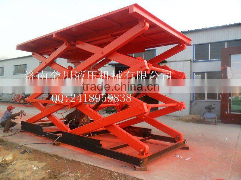 Jinchuan Brand new arrival hydraulic stationary shear fork type lifter