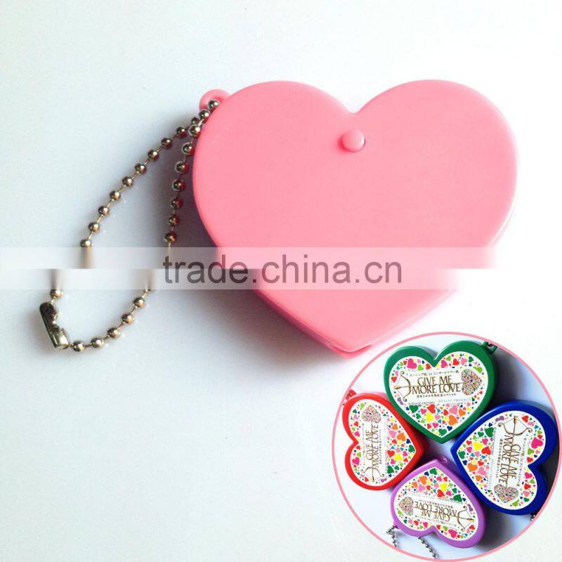 led heart shape projector keychain,promotional gifts led custom shape keychain,3d plastic led laser keychain,new product for2015