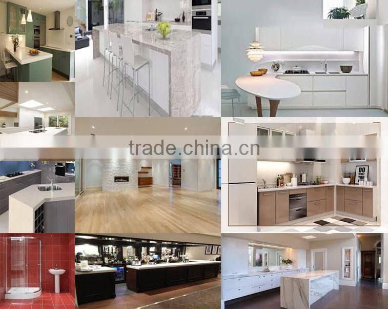 Splendid yellow granite one piece bathroom sink and countertop