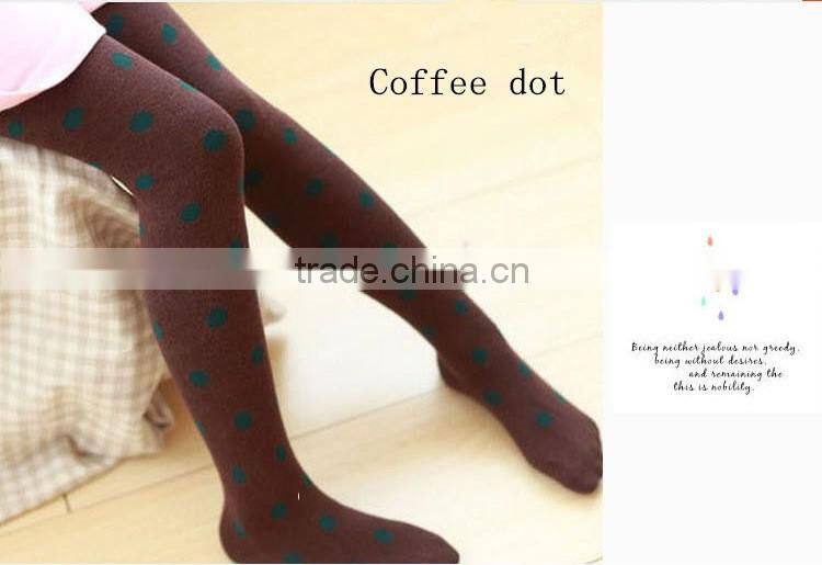 Girl candy color panty hose baby girl elastic leggings for spring & autumn wear