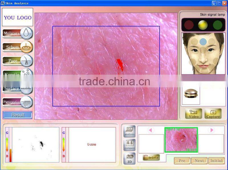 New product for 2014 3d scanner beauty salon equipment