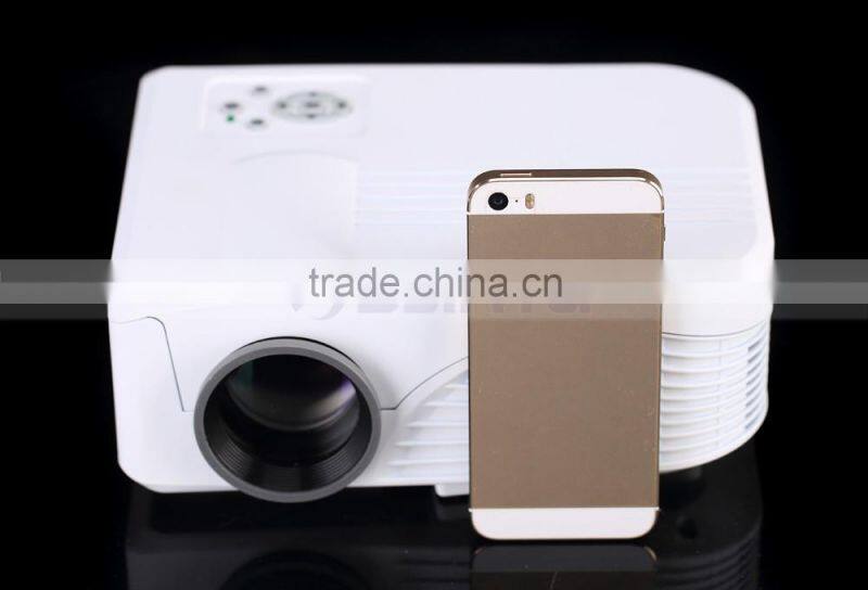 Support 1080P Video 800:1 Contrast Ratio Portable Mini Blue/Red 3D Projector