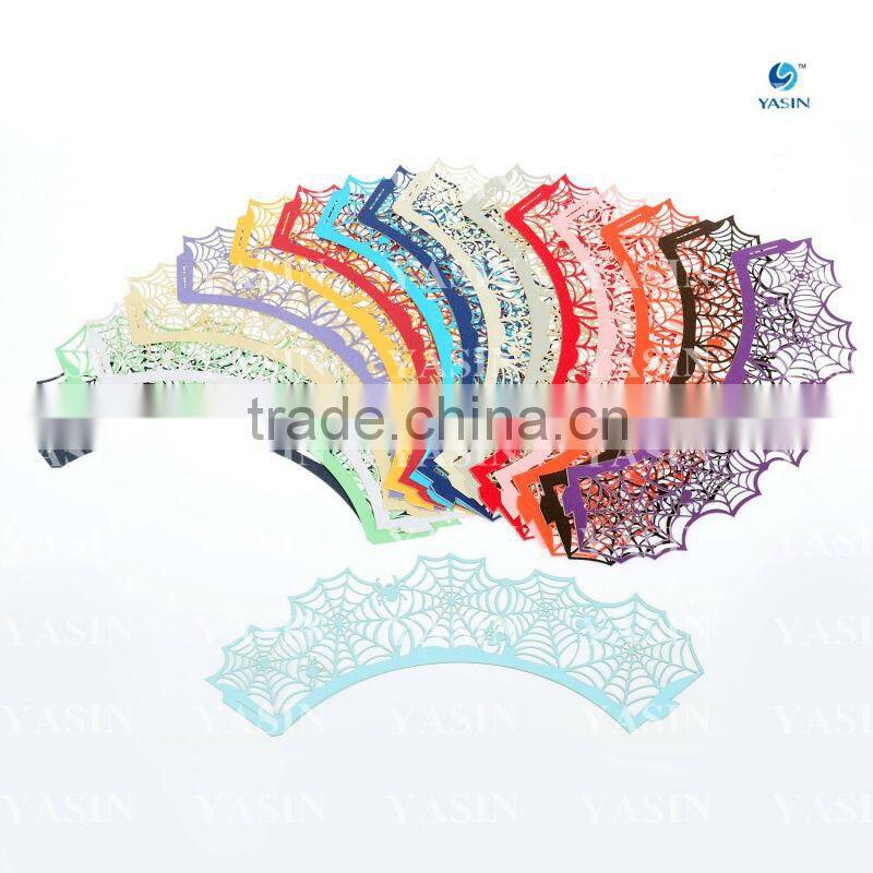 New Design Reticular Laser Cupcake Wrapper