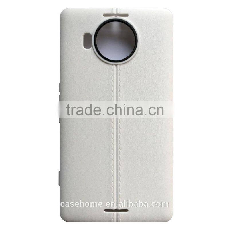 New Fashion Ultra thin Leather Stitch back Cover Case for nokia n8